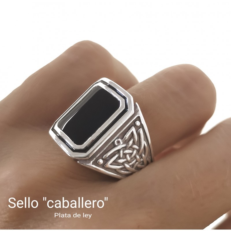 Sello caballero esmalte