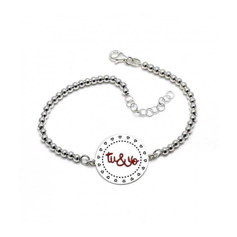 Pulsera bolas "TU&YO"