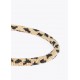 Collar beads animal print