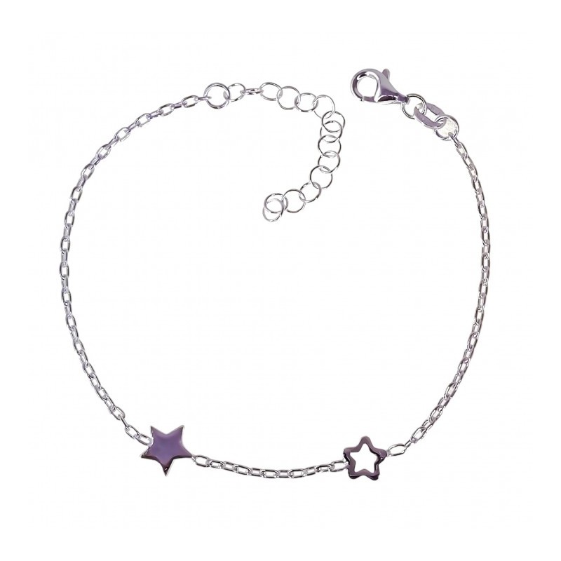 Pulsera forzada estrellas