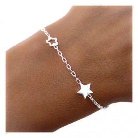 Pulsera forzada estrellas