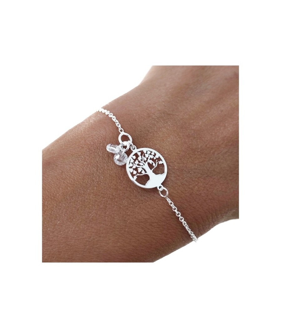 Pulsera árbol de la vida piedra